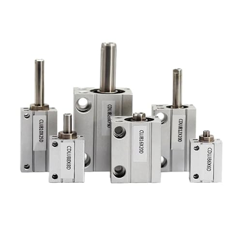 Vérin pneumatique carré CUJB12 mini vérin alu course 15mm - 5