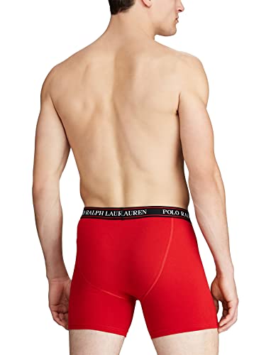 POLO RALPH LAUREN Men's Classic Fit Cotton Knit Boxer Shorts - 3 Pack Boxer Shorts (pack of 3)