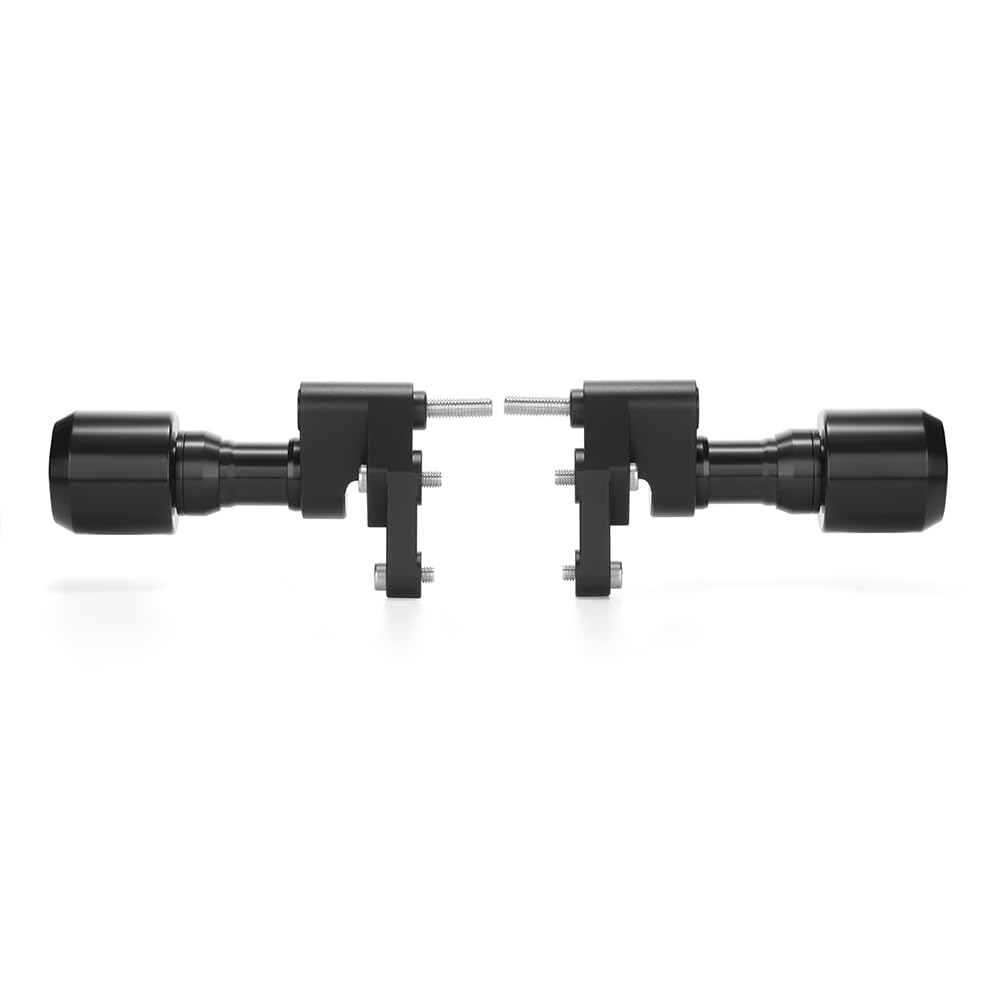 Modeer Motorrad Sturzpads Kompatibel mit Duke 990 2024 2025 Antikollision Rahmen Slider Sturzschutz 990 duke duke990 Zubehör schwarz (990)