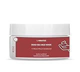 Dead Sea Mud Mask with Rose Oil – 4oz Detoxifying & Purifying Face Mask – Infused with Natural Oils for Acne Control & Skin Hydration