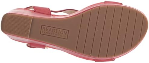 Kenneth Cole Reaction Women's Women's Cami Wedge Sandal, Coral, 6.5 | Image 3