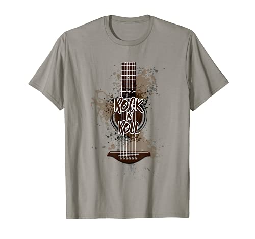 Guitarra Rock´n´Roll Camiseta
