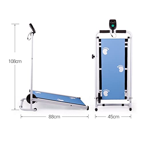 Image of Treadmill Walking Mechanical Treadmill, Non-Motorized, with Attention