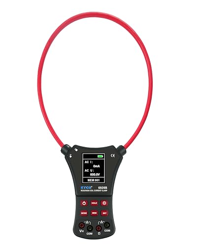 ET6920B Pinza Amperimétrica con Bobina Flexible para Medición de Corriente Alta AC/DC con Multímetro Integrado miniatura 2