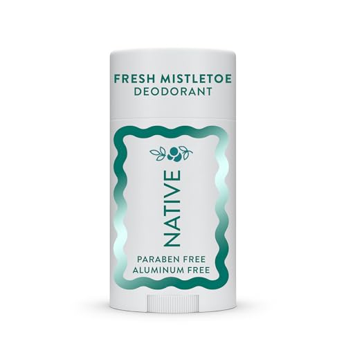 Native Deodorant Holiday Edition Fresh Mistletoe Scent Contains Naturally Derived Ingredients 72 Hour Odor Control | Deodorant for Women and Men Aluminum Free with Baking Soda