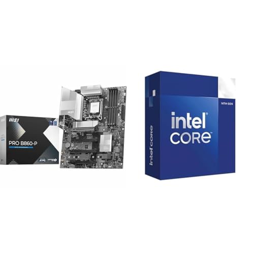 Carte MSI Pro B860-P Intel Core i5-14400 Hardware Haut de Gamme 10 Coeurs pour PC de Bureau