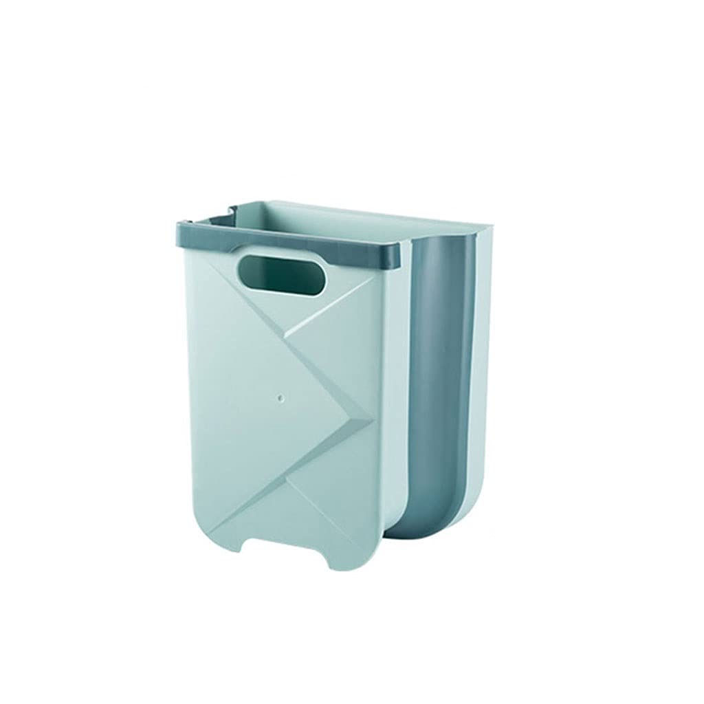 Poubelle pliante suspendue 10L pour meuble cuisine et sous le bureau