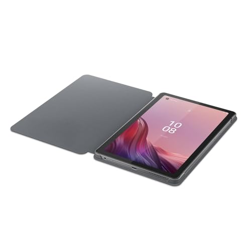 Image of Lenovo Tab M9 Tablet, 9 inch HD, 3GB Memory, 32GB Storage, Android 12 or Later, Long Battery Life, Folio Case Included, Gray with TGY Accessories