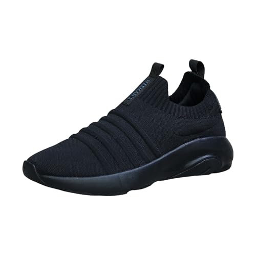 Image of Neeman's Unisex Begin Walk 'Breeze' Slip Ons Shoes | Breathable Knit Upper with Cushioned Insole & Supportive Midsole for Everyday Comfort