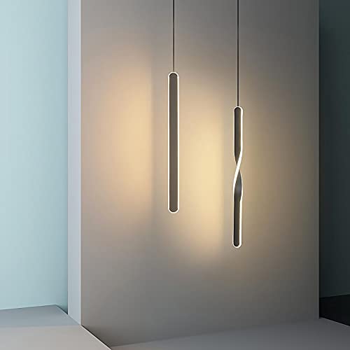 Suspension LED cuisine îlot luminaire suspendu chambre blanc chaud