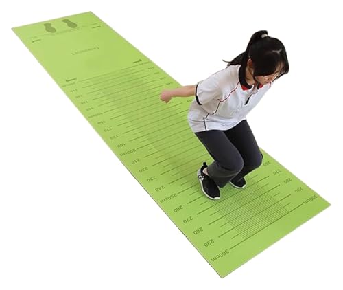 Tapis d'entraînement de saut en longueur debout contre les glissades
