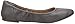 Amazon Essentials Women's Ballet Flat, Charcoal, 8 B US