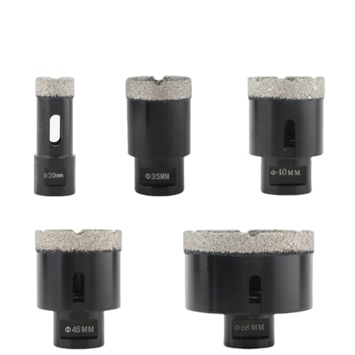 Brocas diamantadas secas para perforar cerámica y mármol miniatura 1