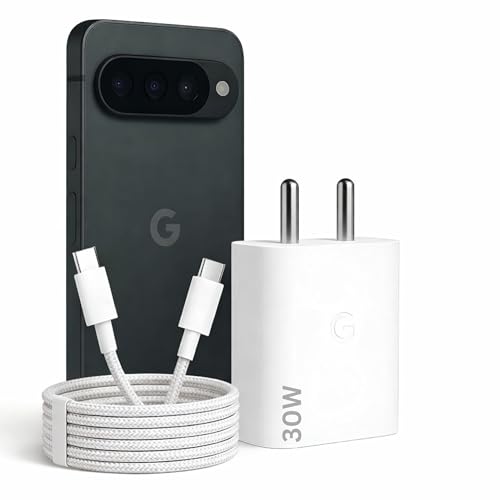 Image of Umake 30W USB-C PD Fast Charger with Type-C to C Cable, PD 3.0 PPS Super Fast Charging Adapter, BIS Certified, Compatible with Google Pixel 9 /9 Pro /9 Pro XL /8 /8 Pro /8a /7 /7 Pro /7a /6 /6 Pro /6a - White