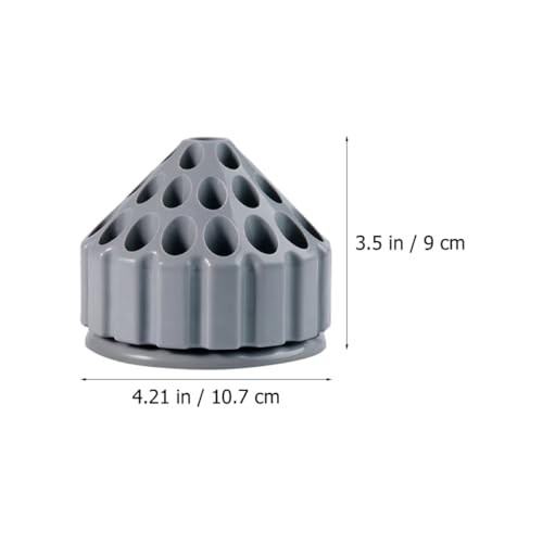 Caja organizadora para puntas de taladro de uñas 35 ranuras miniatura 2