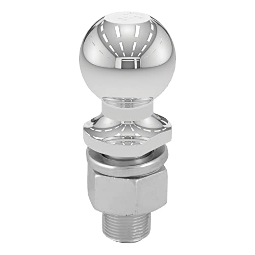 CURT 40078 2-5/16-Inch Chrome Trailer Hitch Ball 15 000 lbs 1-1/4 x 2-5/8-Inch Shank Packaged