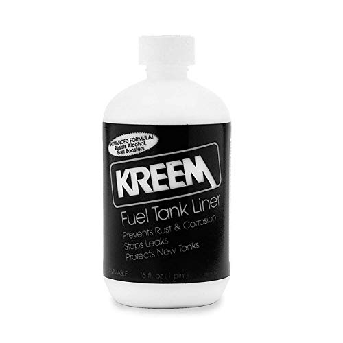Buy Kreem Motorcycle Fuel Tank Liner, Rust, Corrosion & Leak Preventer 1 Pint Coats up to