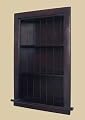 Fox Hollow Furnishings 14x24 Aiden Wall Niche (White w/Beadboard Back)