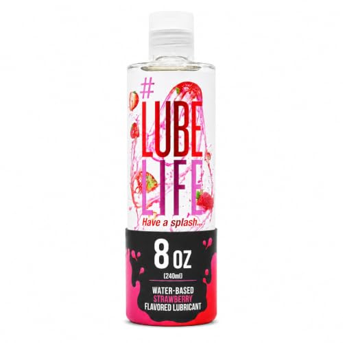 LUBELIFE Water-Based Strawberry Flavored Lubricant...