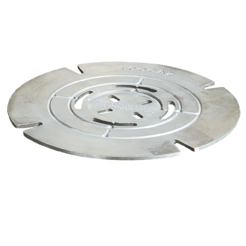 Diffuseur de Chaleur pour Gaz - Plaque Mijoteuse en Alliage d'Aluminium 18 cm pour Tajine et Cuisson - Compatible Gazinière et Réchaud