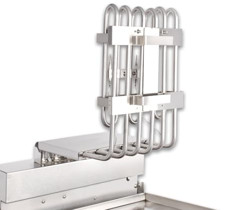 Beeketal 'BWF-161P' Profi Gastronomie Kaltzonen Fritteuse (16 Liter Volumen für max. 11 Liter Öl) Edelstahl Gastro Imbiss Friteuse mit Ein/Aus Schalter, Doppelheizspirale und Fettablaufhahn – Bild 7