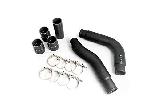GXP Black Intercooler Pipe Kit & Boots Compatible with 2007.5-2009 Dodge Ram 6.7L