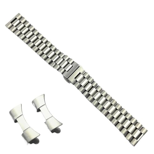 Bracelet de montre en acier inoxydable élégant et robuste de 10mm à 22mm