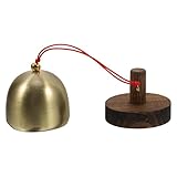 Attrait décoratif : il sert également d'objet décoratif, idéal pour ajouter une touche de charme rustique à votre décoration intérieure, sonnette de maison de jeu, cloches pour la décoration