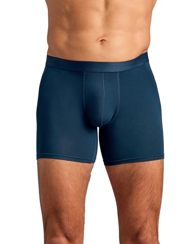 True Classic Mens Underwear – 6" Boxer Briefs, Navy, S - image 1
