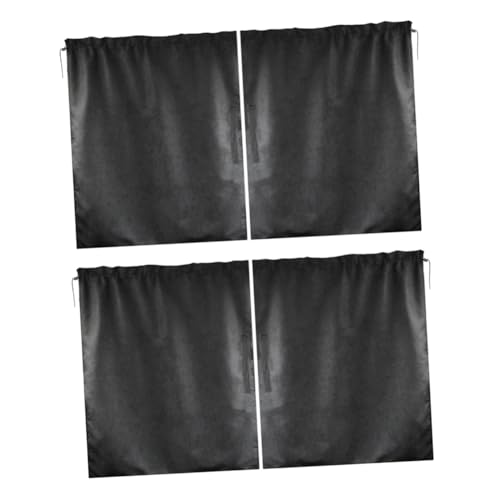 Amosfun 2 Ensembles Pare-Soleil De Voiture Stores D'intimité De Fenêtre De Voiture Shodes De Fenêtre De Ombre Rideau De Séparation De Taxi Rideaux De Black...