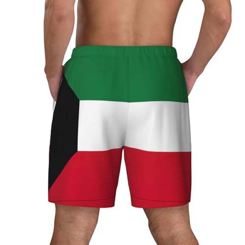 Short de bain séchage rapide pour homme à doublure compression - 4
