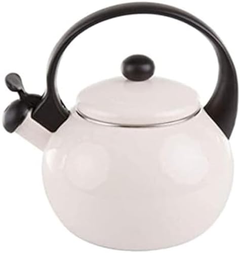 Bouilloire sifflante en émail 2,2 L pour toutes cuisinières