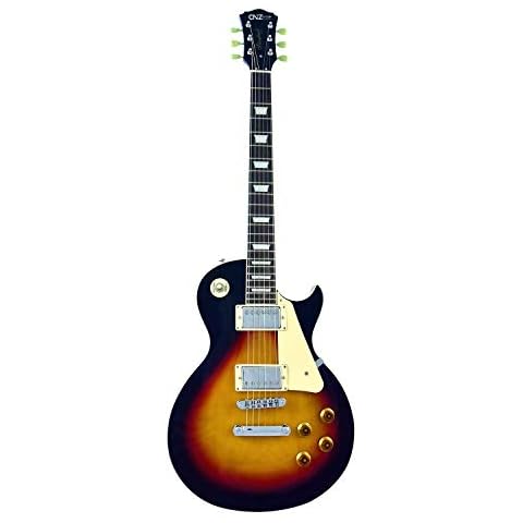 CNZ Audio LP Special Electric Guitar (Sunburst) Cover