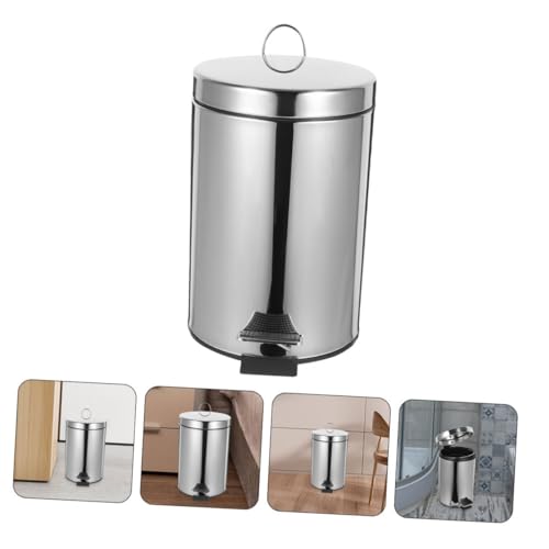 Caneca de basura rectangular de acero inoxidable MAGICLULU miniatura 7