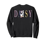 Disney Mickey And Friends Daisy Duck Simple Text Sweatshirt