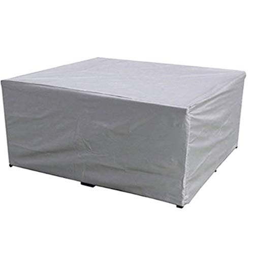 BWBG Cubiertas para Muebles De Patio, Fundas para Mesas De Exterior Cuadrada Impermeable Funda Protectora Muebles Terraza Anti-UV Juego De Funda para Muebles- 120 * 60 * 106cm Cover