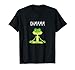 Ohmmmm mit Spruch Frosch Meditieren Meditation Lustig T-Shirt