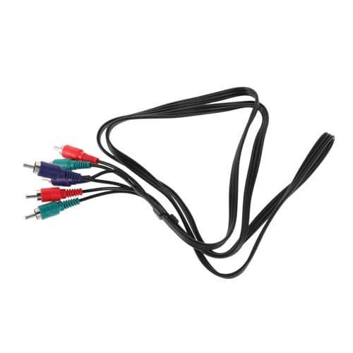 NUOBESTY Component Video Cable with Audio Male to Male Connection for DVD VCR Projector and Home Theater Systems Low Loss Image Quality Wide Compatibility