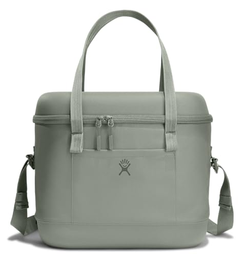 Hydro Flask Cooler Bag - Insulated Portable Soft Cooler - 20 L Capacity in Agave Green