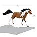 Safari Ltd. Pinto Mustang Stallion Figurine - Lifelike 7.25