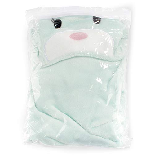 Image of BambooMN Super Soft Hooded Baby Bath Animal Towels - Cute Nursery Essentials Ages Newborn to Toddler - For Girls /Boys