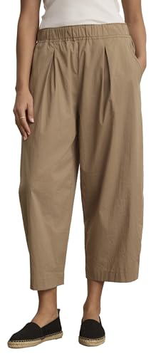 VELVET BY GRAHAM & SPENCER Women's Sophia Rib & Poplin Mix Media Pants, Nomad