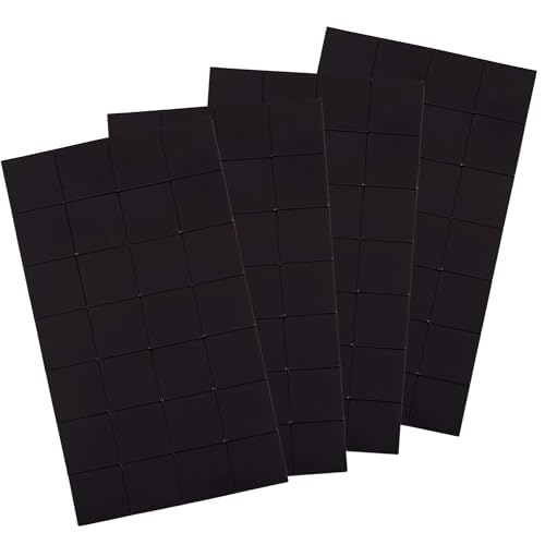 WINTEX Fogli Calamita Adesiva - 112 Tessere in Adesivo Magnetico - Fogli Magnetici Adesivi - Magnetico Adesivo Forte per Foto, Disegni, Didattica