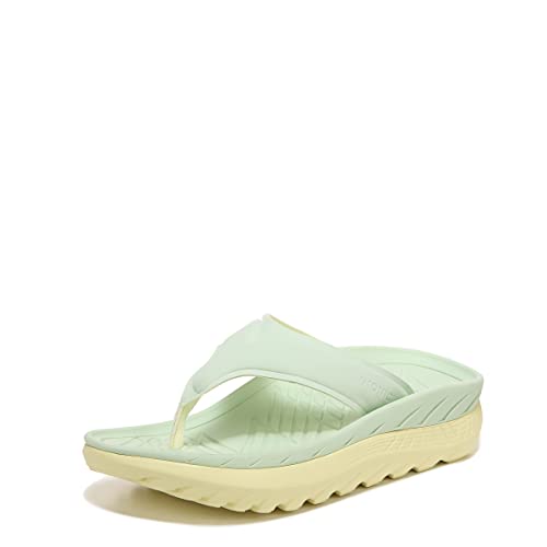 Vionic All Gender Blissful Restore Recovery Sandal- Supportive Toe-Post Flip Flops That Include Three-Zone Comfort with Orthotic Insole Arch Support,Women and Men Menta/Limon 14/12.5 Medium by Vionic - Used condition - US$15.13