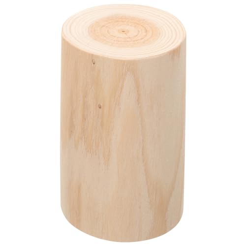 Yardwe Decoración De Pilas De Madera Tocón De Madera Natural Candelabro De Tocón Soporte para Velas De Té Candelabro De Boda para Decoración De Jardín y Eventos Caseros
