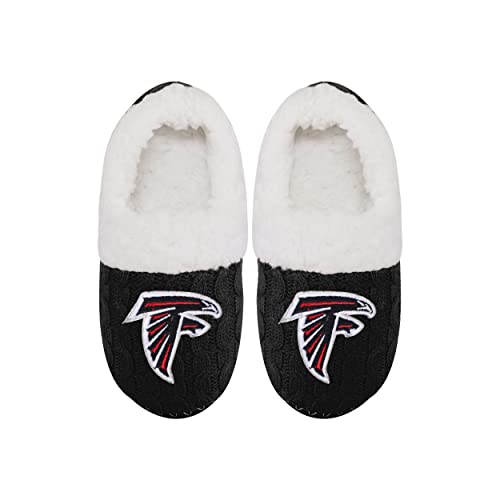 Image of FOCO Womens NFL Team Color Moccasin Slippers | Casual Slippers