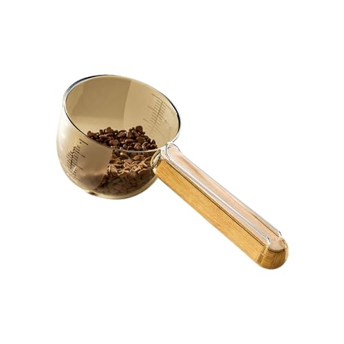Pet Food Messlöffel-Clip-On-Messbecher für Katzen- und Hundediäten, Multifunktionsversiegelungsgriff, Kibble-Spender-Werkzeug | Lebensmittel Grade Scooper mit Versiegelung Griff für trockene Nassmahlz