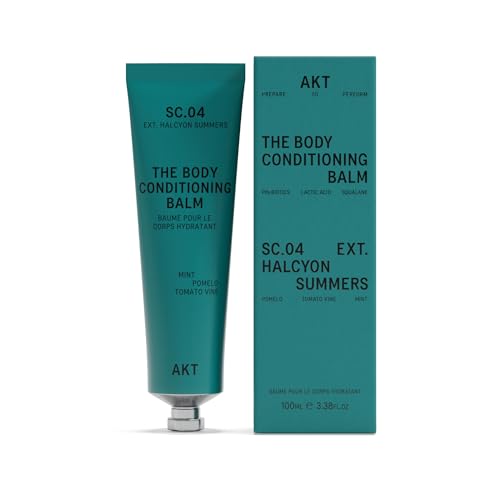 AKT The Body Conditioning Balm. FIRM TONE and REJUVENATE with Olive Squalane Shea & Collagen boosting ingredients.100ml/3.4Fl.Oz (100ml/3.4Fl.Oz SC.04 HALCYON SUMMERS)