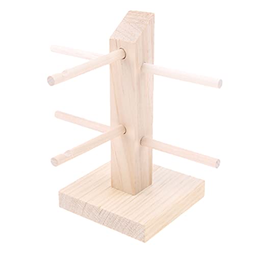 Lot de 2 supports de présentation en bois pour lunettes de soleil Cover