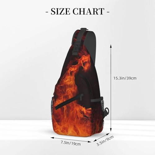 Bolso Cross Chest Bag para Hombre y Mujer Negro miniatura 3